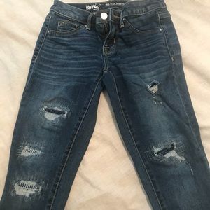 Juniors Target brand skinny cropped jeans